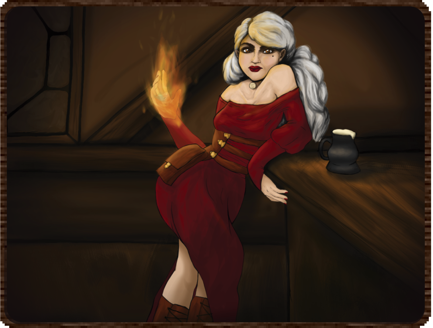 Alexis Raventree - The Pyromancer